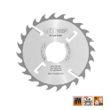 Afbeeldingen van CMT Dun meerbladzaag met ruimertanden voor massief hout 250x70x2.7mm Z20 HW - 280.020.10V