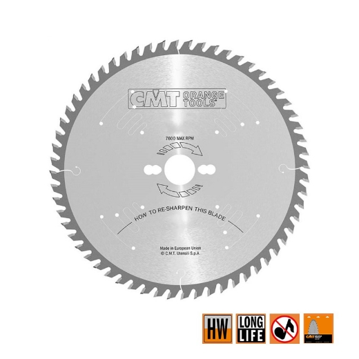 Afbeeldingen van CMT Opdeelcirkelzaagblad voor MDF, HDF, HPL & Volkern 350x30x4.4mm Z54 HW - 282.054.14M
