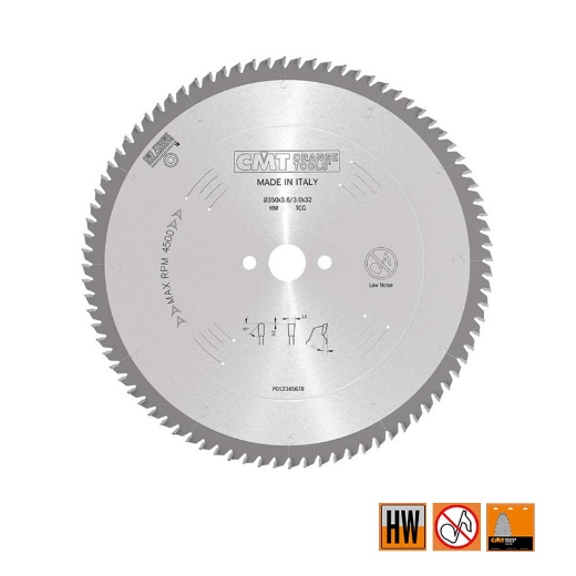 Afbeeldingen van CMT Cirkelzaag voor non-ferro metalen & composiet 350x32x3.2mm Z108 HW - 284.108.14P