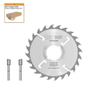 Afbeeldingen van CMT Dun meerbladzaag met ruimertanden voor massief hout 250x70x2.7mm Z20 HW - 280.020.10V