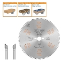 Afbeeldingen van CMT Geluidsarm zaagblad voor fijne afwerking, voor melamine & dunne houtsoorten 300x30x3.2mm Z96 HW - 283.696.12M