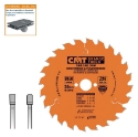 CMT Cirkelzaagblad voor aluminium & composiet 160x20x2.2mm Z24 HW - Y284.160.24H