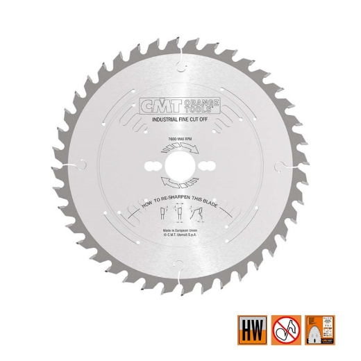 Afbeeldingen van CMT Afkortzaag voor massief hout 550x30x4.2mm Z60 HW - 285.060.22M