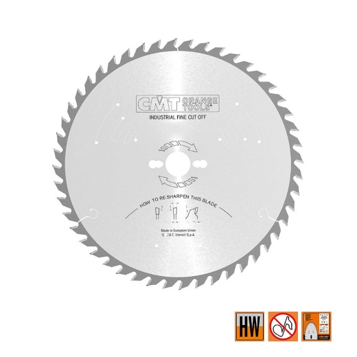 Afbeeldingen van CMT Afkortzaag voor massief hout 315x30x3.2mm Z54 HW - 294.054.12M