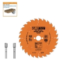 Afbeeldingen van CMT Schulpzaag voor massief hout 160x20x2.2mm Z28 HW - 285.160.28H