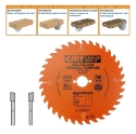 Afbeeldingen van CMT Universele cirkelzaag voor draagbare machines, voor massief hout & multiplex 240x30x2.8mm Z36 HW - 291.240.36M