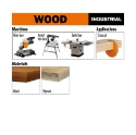 CMT Afkortzaag voor massief hout 450x30x3.8mm Z54 HW - 285.054.18M