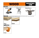 CMT Zaagblad voor fijne afwerking, voor massief hout 300x35x3.2mm Z96 HW - 285.096.12R