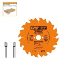 Afbeeldingen van CMT Schulpzaag voor draagbare machines, voor massief hout 160x20x2.2mm Z12 HW - 290.160.12H