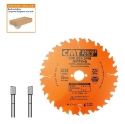 Afbeeldingen van CMT Schulpzaag voor draagbare machines, voor massief hout 230x30x2.8mm Z24 HW - 290.230.24M