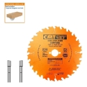Afbeeldingen van CMT Schulpzaag voor draagbare machines, voor massief hout 240x30x2.8mm Z24 HW - 290.240.24M