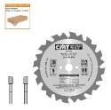 Afbeeldingen van CMT Schulpzaag voor draagbare machines, voor massief hout 190x20x2.6mm Z12 HW - 290.190.12H