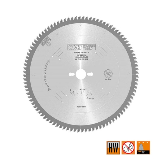 Afbeeldingen van CMT Cirkelzaag voor non-ferro metalen & harde materialen 330x30x3.6mm Z96 HW - 297.096.33M