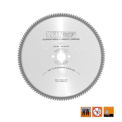 Afbeeldingen van CMT Cirkelzaag voor non-ferro metalen & harde materialen 450x30x4.2mm Z108 HW - 297.108.18M