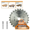 Afbeeldingen van CMT Contractor universele zaag voor hout & OSB 216x30x2.4mm Z24 HW - K21624M-X10
