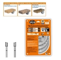 Afbeeldingen van CMT Contractor set universele zaagbladen voor hout & OSB 216x30x2.4mm Z24 & Z48 HW - K216M-X03