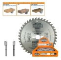 Afbeeldingen van CMT Contractor universele zaag voor hout & OSB 250x30x2.6mm Z40 HW - K25040M-X05