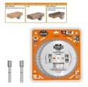 Afbeeldingen van CMT Contractor set universele zaagbladen voor hout & OSB 250x30x2.6mm Z24 & Z40 HW - K250M-X02