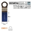 CMT Multitoolzaagblad voor hout en metaal 28mm, 5 stuks - OMS11-X5