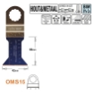 CMT Multitoolzaagblad voor hout en metaal 15mm, 50 stuks - OMS15-X50
