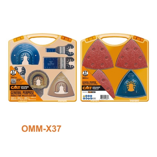 CMT Accessoireset voor oscillerende multitools 37-delig - OMM-X37