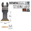 CMT Multitoolzaagblad voor hout & metaal W=45mm I=48mm Bim TIN - OMM16-X1