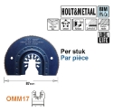 CMT Ronde BIM multitoolzaagblad voor hout en metaal 87mm, 1 stuk - OMM17-X1