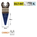 Afbeeldingen van CMT Multitool spatel / schraper voor universeel gebruik W=28mm I=50mm, 50 stuks - OMM21-X50