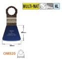 Afbeeldingen van CMT Multitool Fein Supercut spatel / schraper voor universeel gebruik W=52mm I=45mm, 5 stuks - OMS20-X5