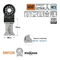 CMT Multitoolzaagblad Starlock met Japanse vertanding voor hout & kunststof W=35mm I=50mm Starlock HCS, 50 stuks - OMF126-X50