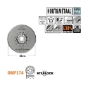 CMT Ronde BIM multitoolzaagblad voor metaal en hout 85mm, 1 stuk - OMF174-X1