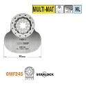 CMT HL flexibele spatel/schraper voor alle materialen, 70mm, 5 stuks - OMF245-X5