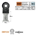 CMT Multitoolzaagblad Starlock voor hout & OSB W=35mm I=50mm HCS, 5 stuks - OMF133-X5