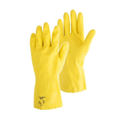 Afbeeldingen van Artelli vloeistofdichte handschoen Pro-clean industrie Latex, maat 10 - 1010103004