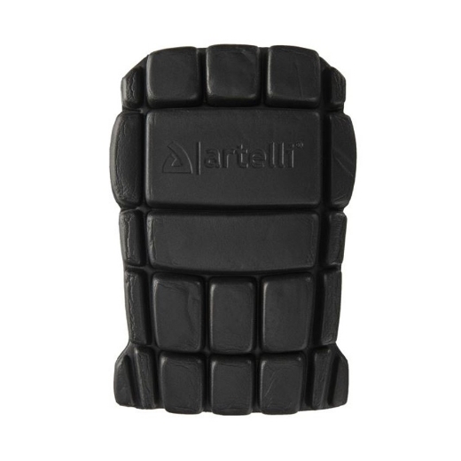 Afbeeldingen van Artelli Pro-kneepads - 1 paar zwarte kniebeschermers van gelfoam maat: 20x14x1.1cm - 1054281