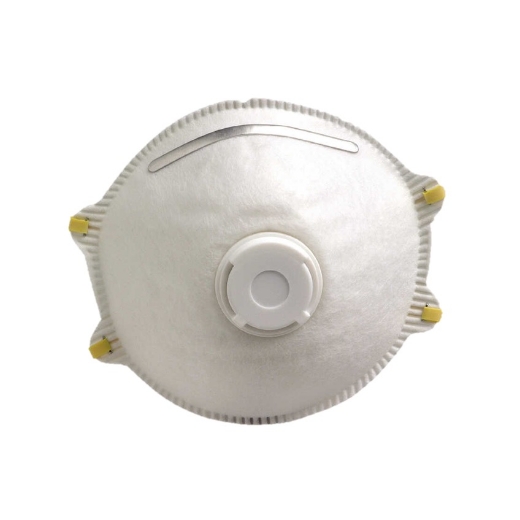 10st. Libra stofmasker FFP2 NR D/V met zacht filterdoek en neuskussen voor metaalbewerking - 1010045