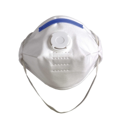 20st. Virgo stofmasker FFP3 NR D/V met zacht filterdoek en neuskussen voor diverse toepassingen - 1010051