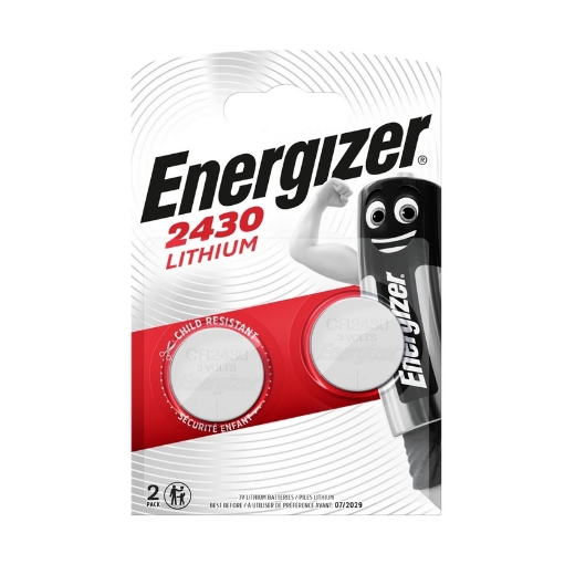 Energizer Lithium 3V CR2430 blister 2 stuks - CR2430-2
