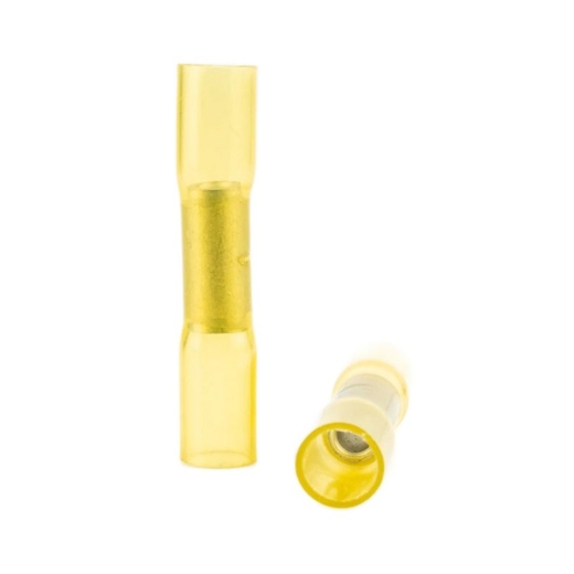 50st. Stootverbinder warmtekrimpend, draaddikte 4.0 ~ 6.0mm², kleur geel - 4846253471