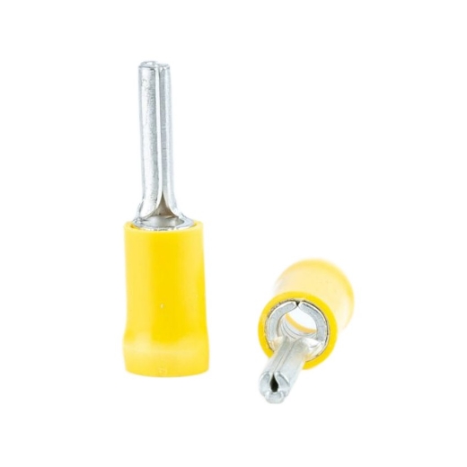 Afbeeldingen van 50st. Pinkabelschoen, draaddikte 4.0 ~ 6.0mm², kleur geel - 41216213471