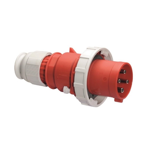 Afbeeldingen van Bals 2185 - stekker voor zware toepassingen - 6h 63A 4P 400V IP67, schroefklem TE