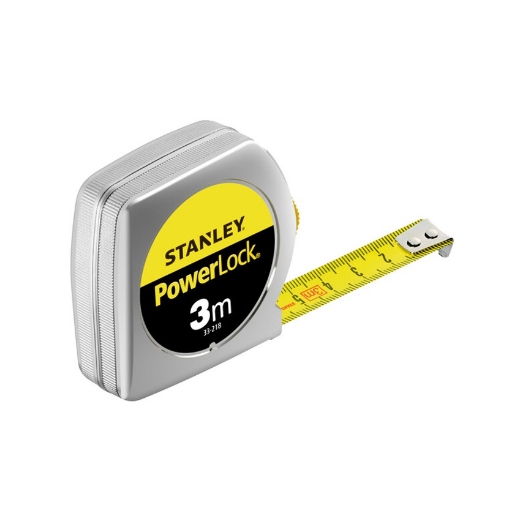 Stanley® Rolbandmaat Powerlock 3m x 12,7mm metaal - 0-33-218