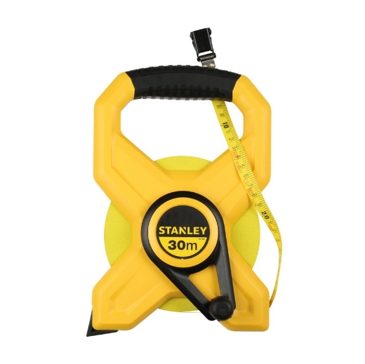 Stanley® Landmeter Fiberglas 30m x 12,7mm open kast - 2-34-792