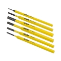 Afbeeldingen van Stanley® centerpunt en drevel set 6Dlg. - 4-18-226