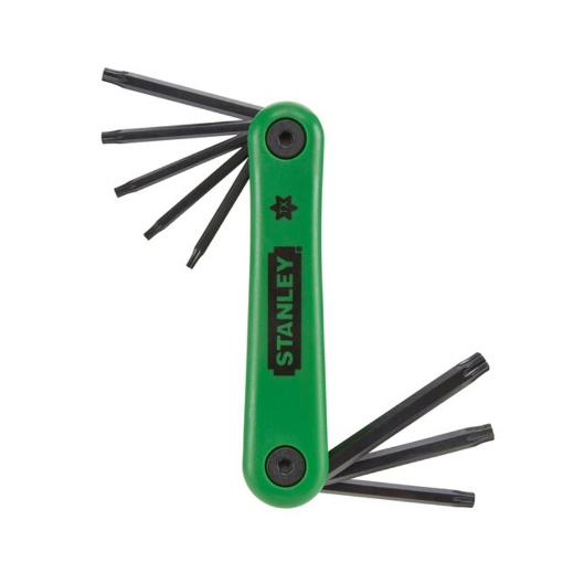 Afbeeldingen van Stanley® stiftsleutelset (Torx) 8 Dlg T9-T40 - 4-69-263