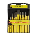 Afbeeldingen van Stanley® Koudbeitel- en Drevelset 12Dlg. - 4-18-299