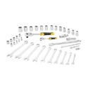 Afbeeldingen van Stanley® Dopsleutelset 1/4" + 1/2" + Ringsteeksleutels - 41 delig - STMT82832-1