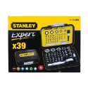 Afbeeldingen van Stanley® Bitset Expert Pro 1/4" - Ratelsleutel (40 delig) - 1-13-906