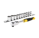 Afbeeldingen van Stanley® Ratelset 3/8" 72t 11-delig - STMT82670-0