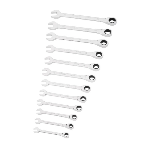 Afbeeldingen van Stanley® Ringsteeksleutelset met Ratelring 12-delig - STMT82847-0